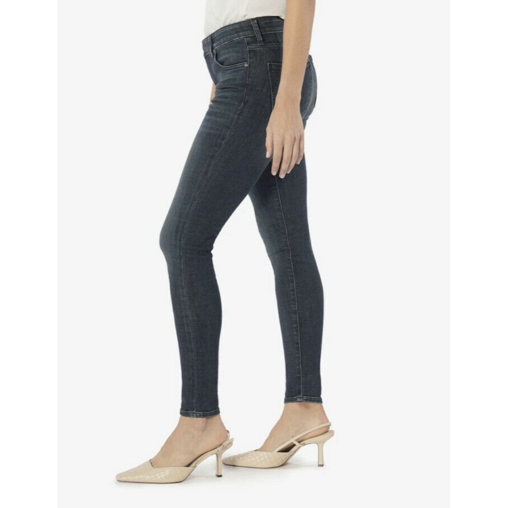 Kut From The Kloth Mia Toothpick Skinny Jeans 6/28 - Picture 3 of 8